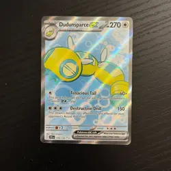 Dudunsparce ex Ultra Rare 178/159 Sv09: Journey Together Holo POKEMON NEAR MINT - Image 1