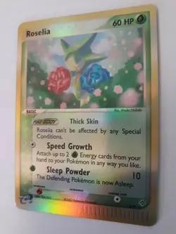 *GREAT CONDITION* Roselia Reverse Holo EX Dragon 9/97 Pokemon TCG - Image 1