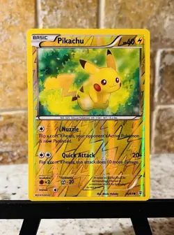 Pokemon TCG ~ Pikachu Reverse Holo Rare [XY: Generations 26/83] NIM - Image 1