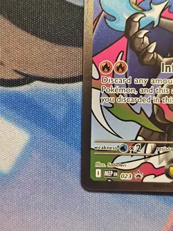 Pokemon TCG Phantasmal Flames UPC Mega Charizard X ex #23 Promo Clean W/Crease - Image 4