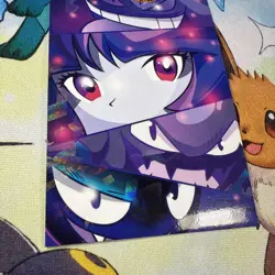Cracked Ice Holo Genger Sabrina Gastley Haunter Database Non-TCG Pokemon Card - Image 5
