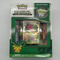 Pokemon TCG 20th Anniversary Generations Shaymin Mythical Collection Box Sealed - Image 1