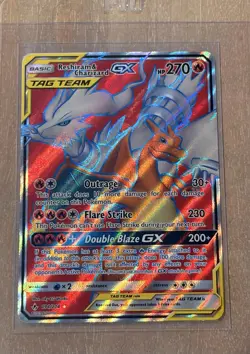 Pokemon TCG - Reshiram & Charizard GX 194/214 - Unbroken Bonds - Full Art Holo - Image 1