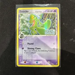 Treecko (Delta Species) 68/100 - Crystal Guardians Rev. Holo Stamped Pokemon MP - Image 1