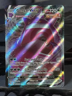 Pokemon Gengar VMAX Gigantamax Fusion Strike Alternate Art 157/264 NM/Mint - Image 1