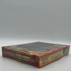 2017 Pokemon TCG Sun & Moon Tapu Koko Collection Box Guardians Rising Sealed - Image 2