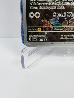 *SEALED* Pokemon Center Noctowl 141 Black Star Promo (from ETB) Full Art Holo - Image 4
