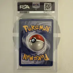 Pokemon 1999 Jungle Vaporeon Holo #12 PSA 8 - Image 2
