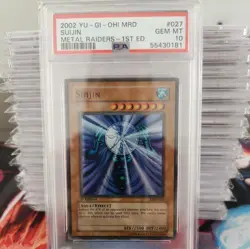 2002 YU-GI-OH! METAL RAIDERS MRD-027 SUIJIN - 1st Edition - PSA 10 POP 122 - Image 1