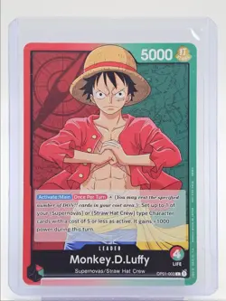 MONKEY D. LUFFY 2022 ONE PIECE ROMANCE DAWN LEADER B OP01-003 Q5571 - Image 1