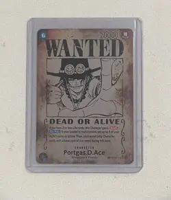 Portgas.D.Ace (119) (Wanted Poster) OP13-119 Carrying On His Will Foil - Image 1