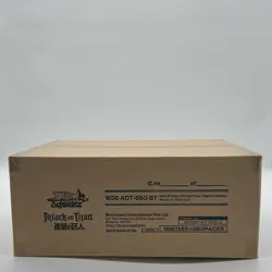 Weiss Schwarz TCG Attack on Titan Vol 2 Booster 16-Box Case Sealed English - Image 1
