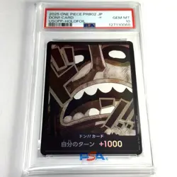 PSA 10 One Piece Card Don!! Card Usopp Holofoil PRB02 JP Premium Booster Vol 2 - Image 1