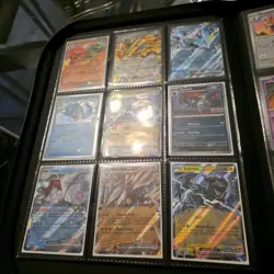 Zip Binder With 225 Cards, Pokemon, Yugioh, And Bonus Bulk Tin - Image 4