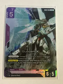 Gundam X GD02-053 LR (GUNDAM CARD GAME) - Image 1