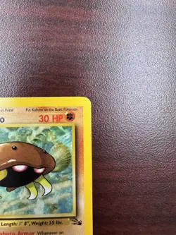 KABUTO 50/62 Fossil 1st EDITION common Pokemon TCG card LP+ - Image 4