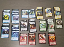 Vintage Duel Masters TCG Card Lot Wizards Of The Coast DM 10 Shockwaves 48 Cards - Image 1