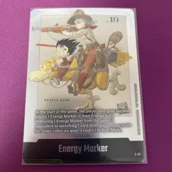 Dragon Ball Super Card Game Fusion World SB01 Manga Booster Energy Marker E-43 - Image 1