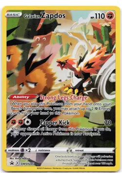 Galarian Zapdos SWSH283 Holofoil SWSH: Sword & Shield Promo Cards - Image 1