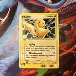 Pikachu Nintendo Pokemon Black Star Promo Holo Card #012 2003 - Image 1