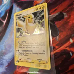 Pikachu Nintendo Pokemon Black Star Promo Holo Card #012 2003 - Image 2