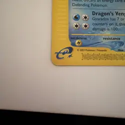 Pokemon Gyarados TCG Non-Holo Rare Card 11/144 Skyridge - Image 3