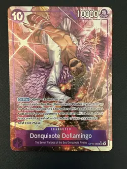Near Mint Donquixote Doflamingo OP14-069 Alternate Art Eng One Piece Card Game - Image 1