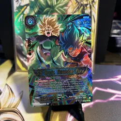 SS Broly Banisher Fury BT29-145 CR Concept Rare Fearsome Rivals Dragon Ball Card - Image 1