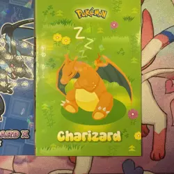 4 Cracked Ice HoloS Charizards Lot Different Card Database Sets NON-TCG - Image 4