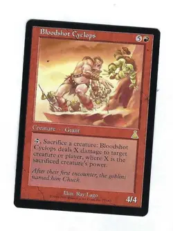 Bloodshot Cyclops - Urza's Destiny - Magic The Gathering NM/M (Never Played) - Image 1