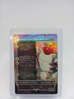 Summon: Good King Mog XII (Borderless) Commander: Final Fantasy Foil - Image 1