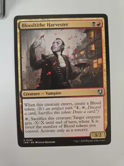 MTG Magic the Gathering Bloodtithe Harvester (232/596) Innistrad Crimson Vow LP - Image 1