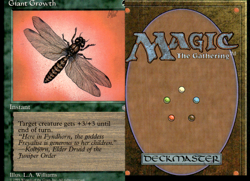 MTG Playset 4x Giant Growth (Ice Age/Green/C) - Image 1