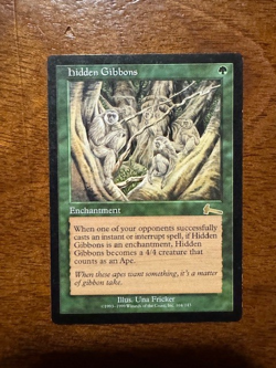 (x4) Hidden Gibbons "Urza's Legacy" Regular (All LP+ or Better) - Image 1