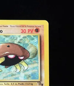 Vintage Pokemon | Kabuto 50/62 | Common Fossil 1st Edition FRENCH WOTC | NM-/LP+ - Image 4