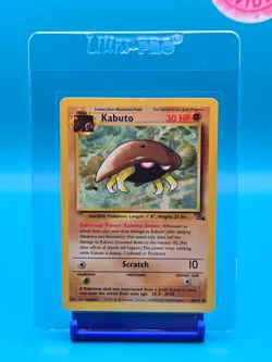 Pack Fresh (PF) - 1999 Pokemon Fossil Kabuto Unlimited 50/62 - Image 1