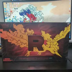 Pokemon :Team Rocket's Moltres ex Ultra-Premium Collection NEW - Image 1