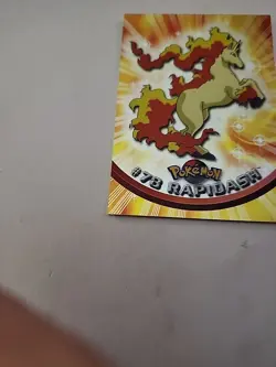 Topps 2000 Pokemon TV Animation Series 2 #78 RAPIDASH Rare Holo - Image 3