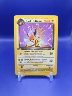 Pokemon - Dark Jolteon 38/82 Non Holo - Team Rocket MP - Image 1