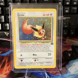 Pokemon TCG Eevee 11/53 Wotc Promo Holo Basic 30HP Wizards English 2000 Himeno - Image 1