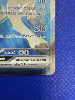 Hop's Zacian ex #176 Ultra Rare Pokemon TCG Journey Together - Image 4