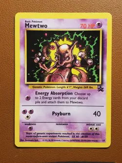 Mewtwo #14 Wizards of the Coast Black Star Promo - NM Pokemon TCG - Image 1
