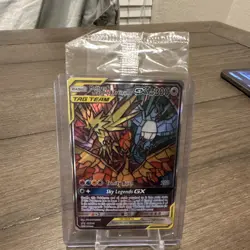 Pokemon Moltres & Zapdos & Articuno GX TAG TEAM Promo Holo SM210 SEALED - Image 1