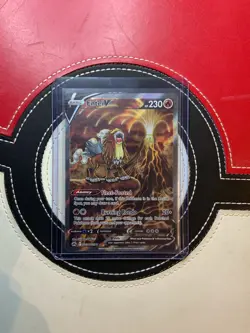 Entei v GG36/GG70 Crown Zenith Galarian Gallery Pokemon NM - Image 2