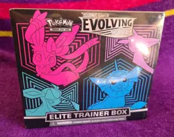 Pokemon Evolving Skies ETB Elite Trainer Box Sealed New 2021 Small Blemish RARE! - Image 1