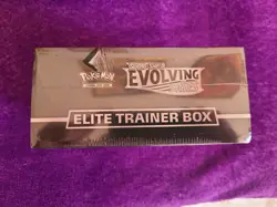 Pokemon Evolving Skies ETB Elite Trainer Box Sealed New 2021 Small Blemish RARE! - Image 2