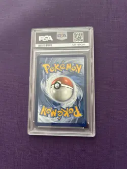2025 Pokemon Destined Rivals Rocket’s Nidoking Ex Ultra Rare #216 PSA 9 - Image 2