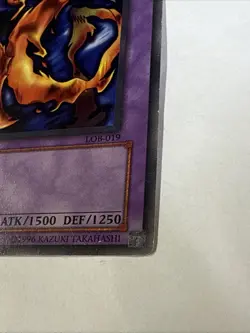 Darkfire Dragon LOB-019 The Legend of Blue Eyes White Dragon Unlimited LP - Image 4