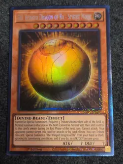 1x (M/NM) The Winged Dragon of Ra - Sphere Mode RA01-EN007 Collector 1st YuGiOh - Image 1