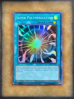 Yugioh Super Polymerization RA03-EN053 Super Rare 1st Ed LP - Image 1